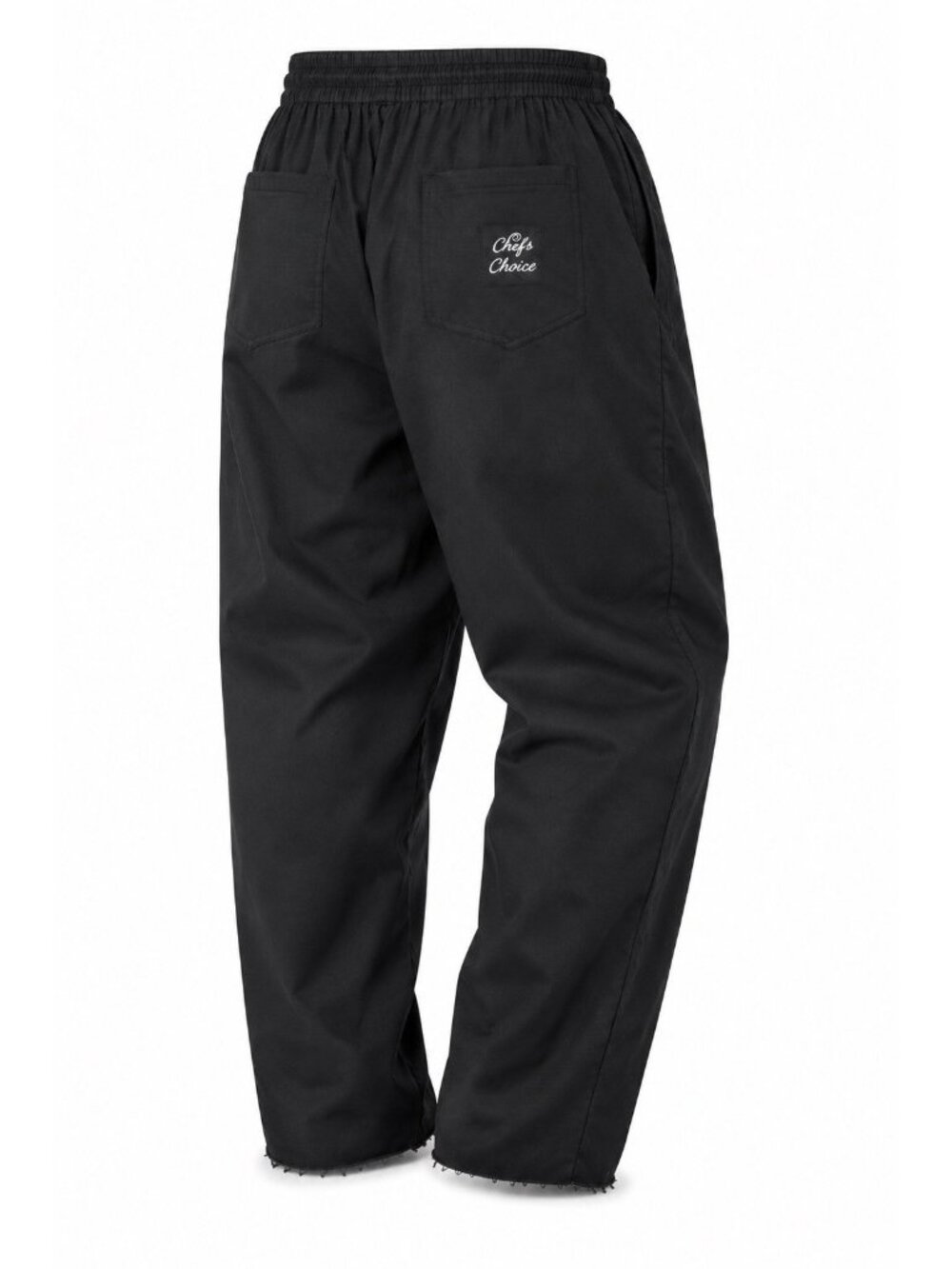 Premium Uniforms Chef Pants Mens XL Black Drawstring Elastic Waist Workwear